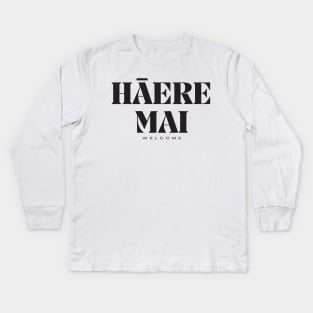 Embrace the Power of Maori Culture with Our Authentic Kids Long Sleeve T-Shirt